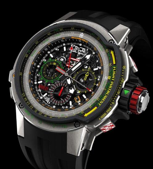 Richard Mille RM 39-01 Automatic Aviation E6-B Flyback Chronograph Replica Watch